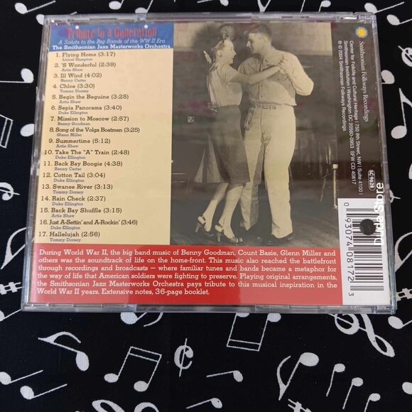 Smithsonian Jazz Masterworks Orchestra - Tribute to a Generation - Songs of WWII - Picture 4 of 5
